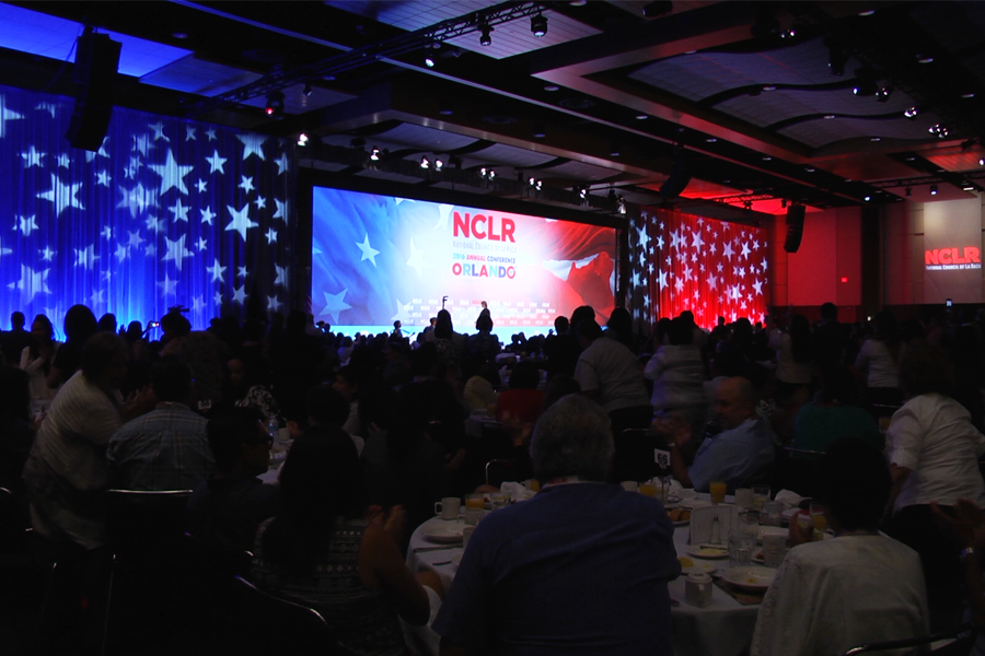 Here's a sneak peek at a breakfast during the NCLR convention.