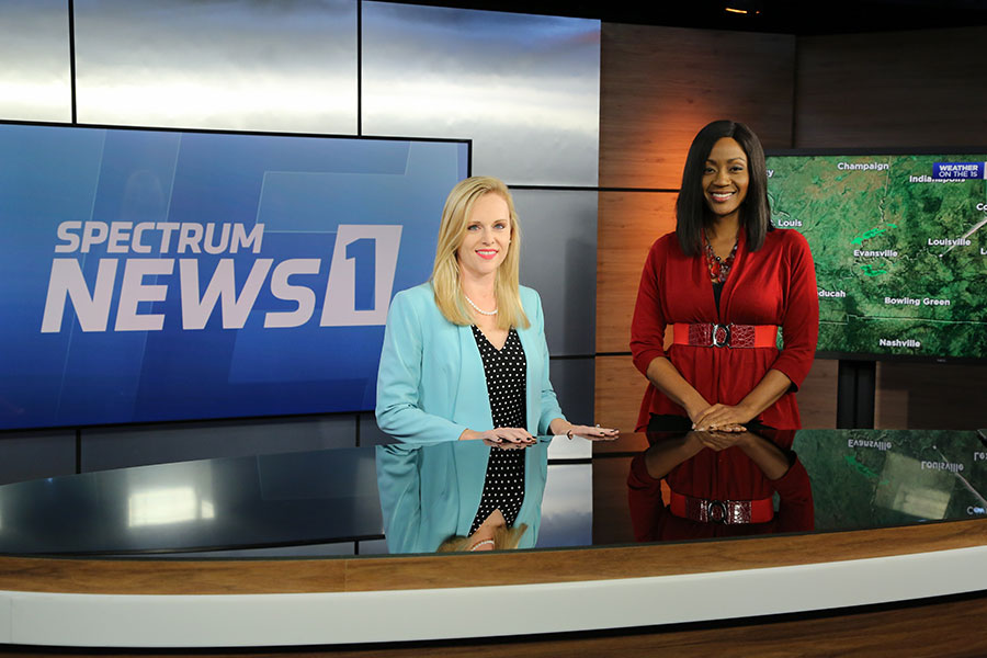 Anchor Ashleigh Mills and Meteorologist Deitra Tate