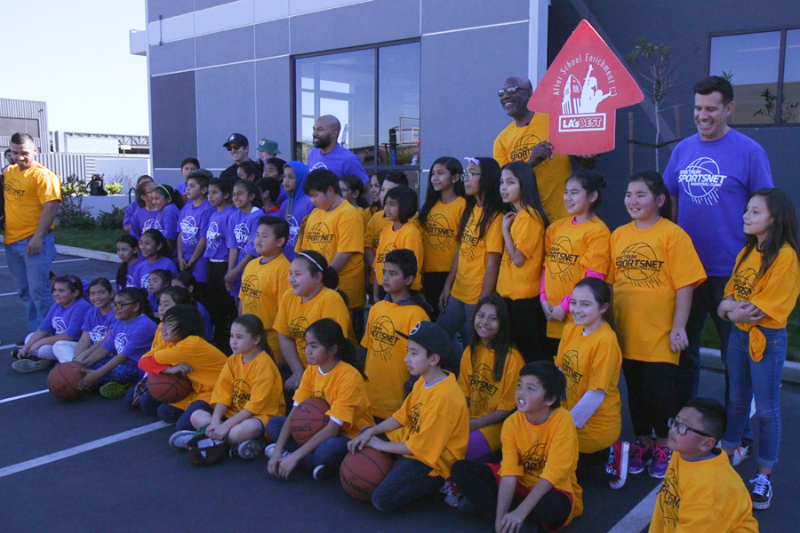 The kids on Team Purple and Team Yellow were visibly excited to soak up the experience.