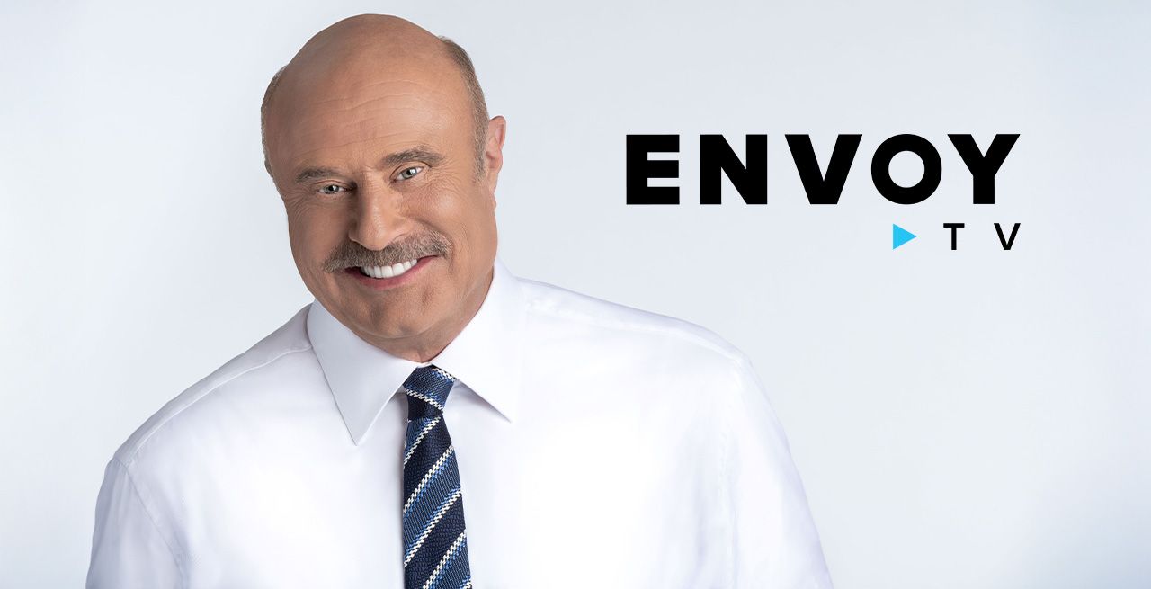 Dr. Phil with Envoy TV logo