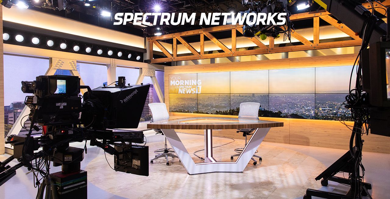 Spectrum News studio showing camera only