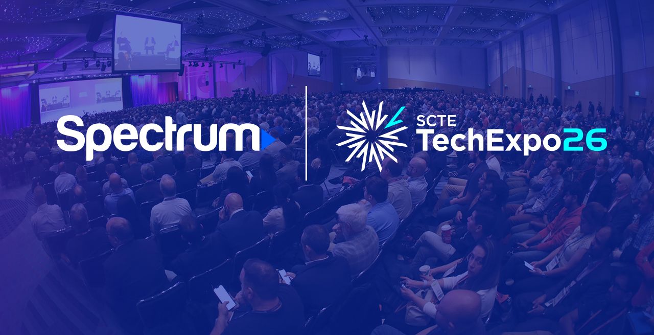 Spectrum and SCTE TechExpo logos