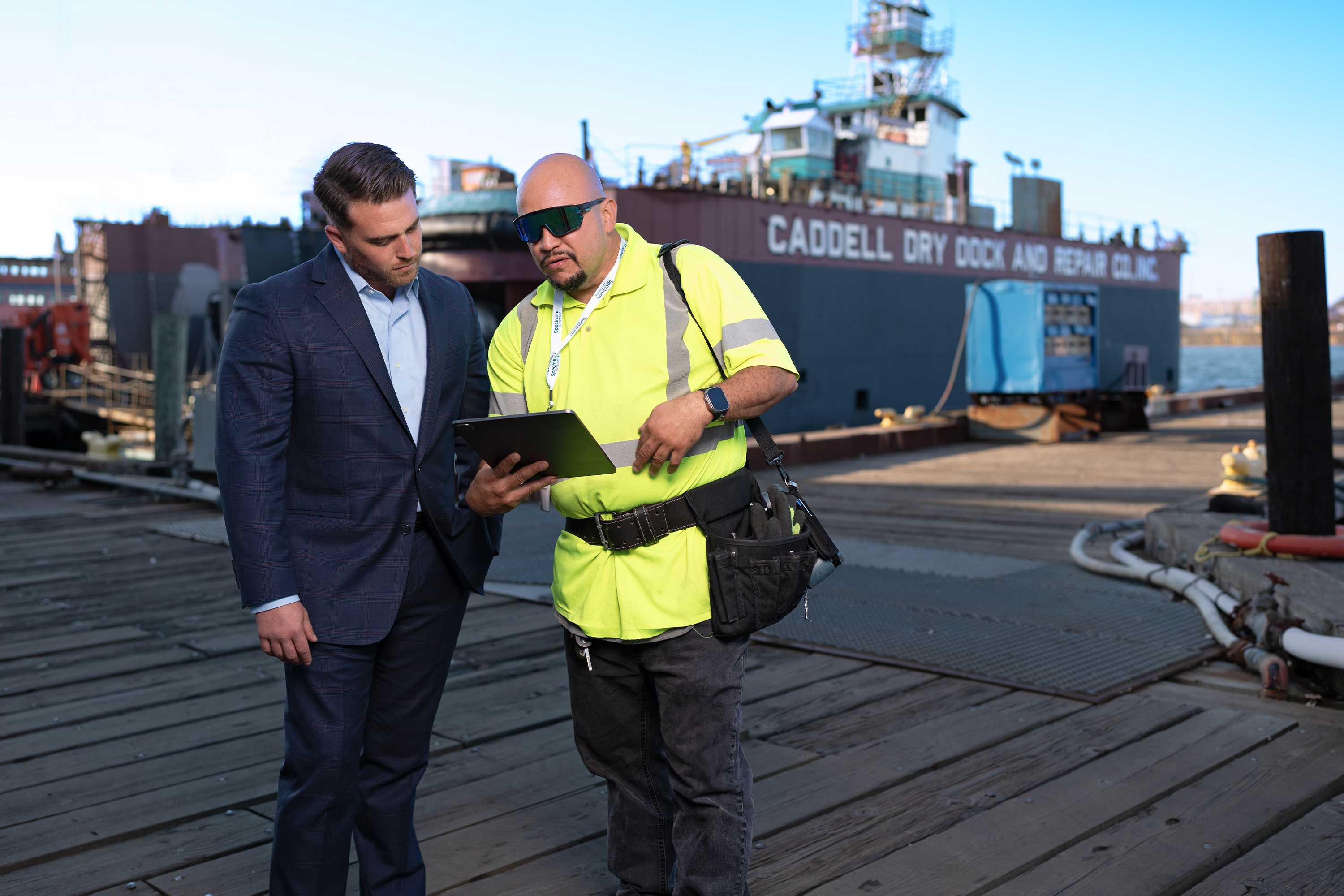 Caddell Dry Dock Manager and Tech