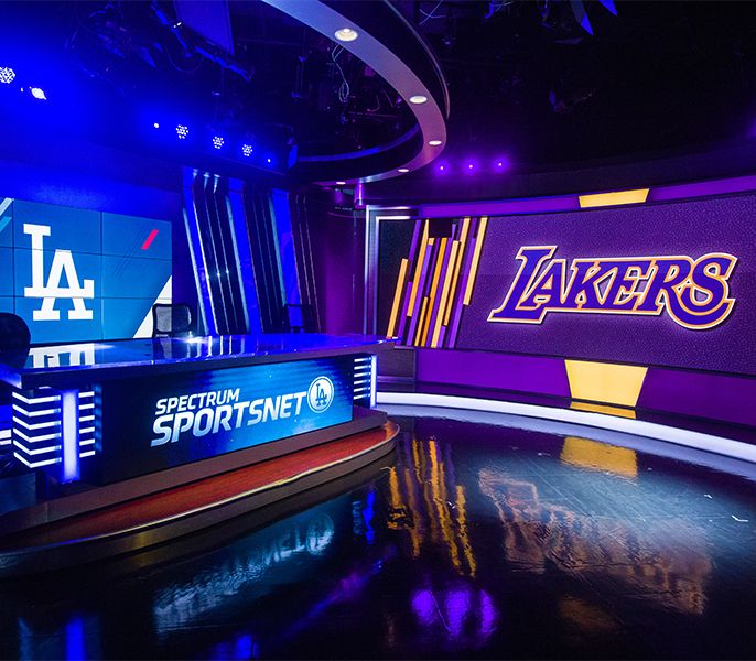Regional Sports Networks studio shot