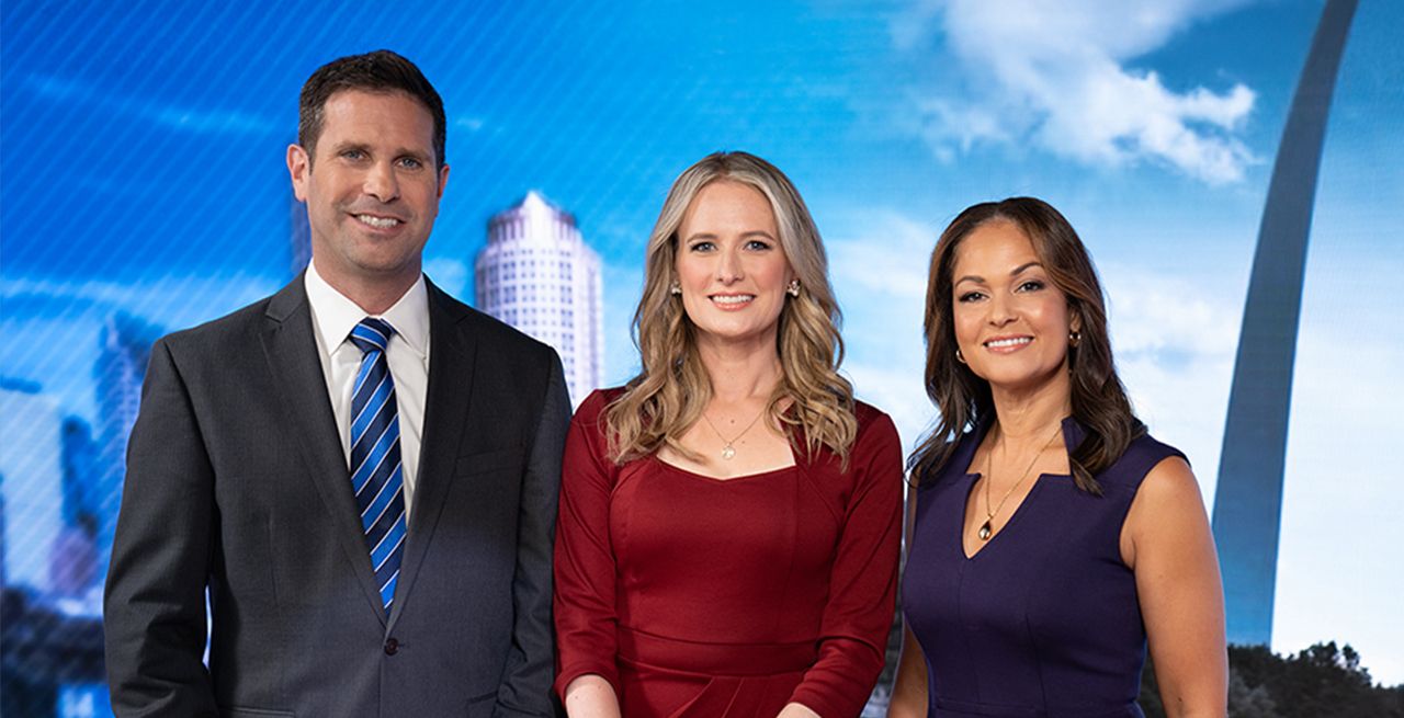 Spectrum News anchors on set