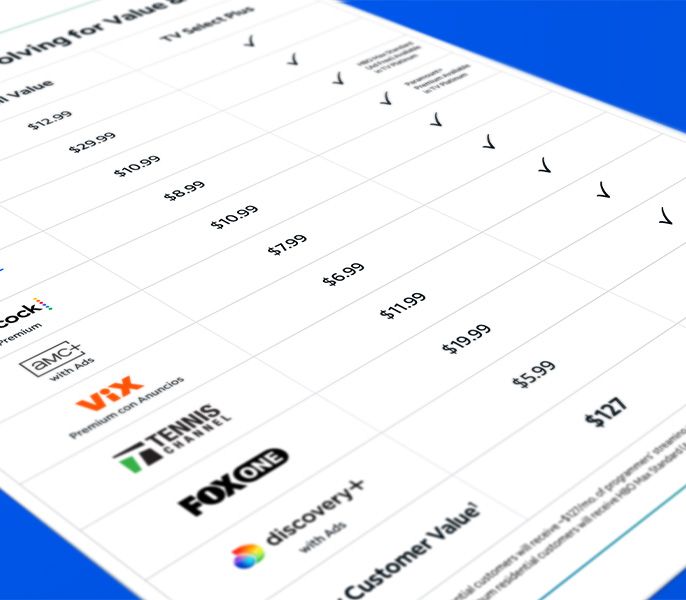 Evolving Video - Programming Chart - Module