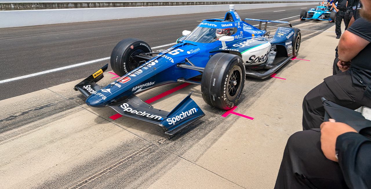 Spectrum Sponsored Indy 500 Car