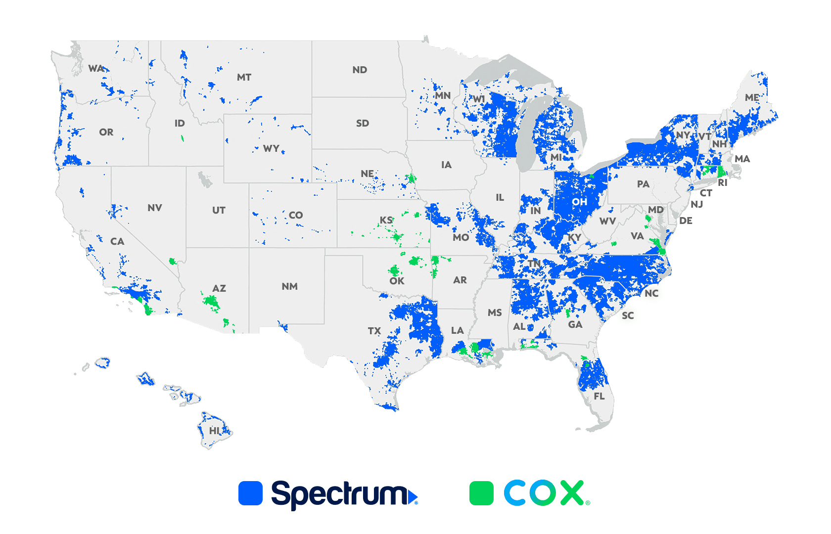 Spectrum Cox Map