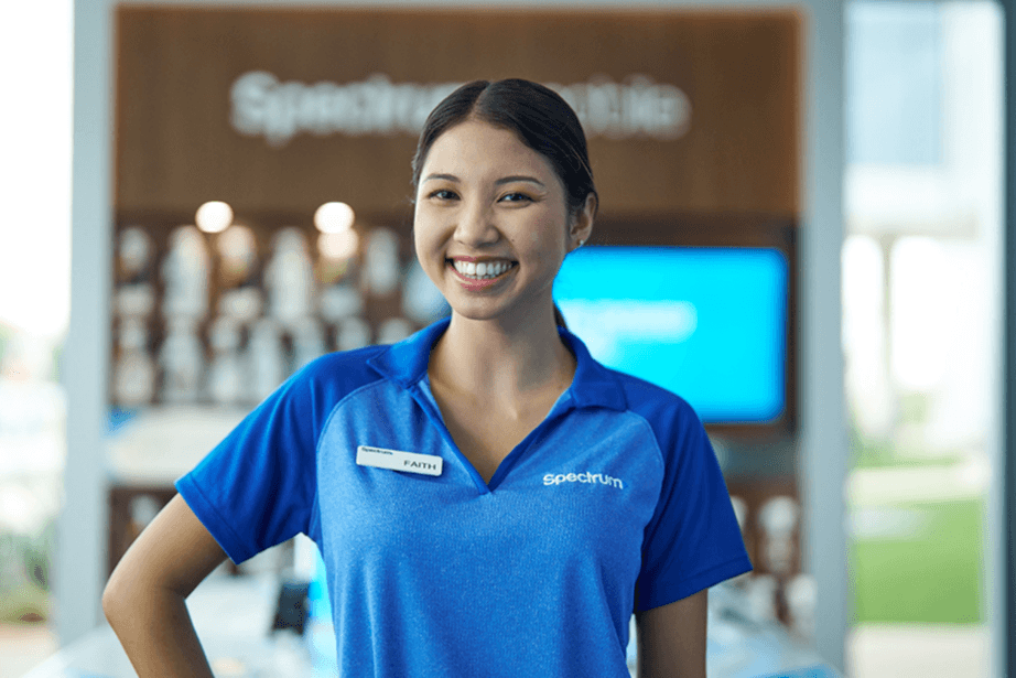 spectrum employee smiling